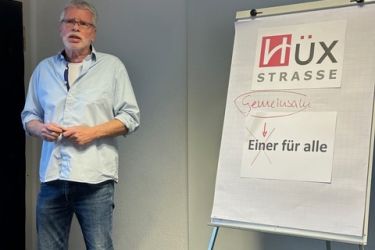 Dirk Schmidt übernimmt das Sprecheramt der IG Hüxstraße