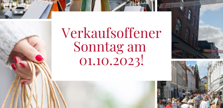 Verkaufsoffener Sonntag am 01.10.2023
