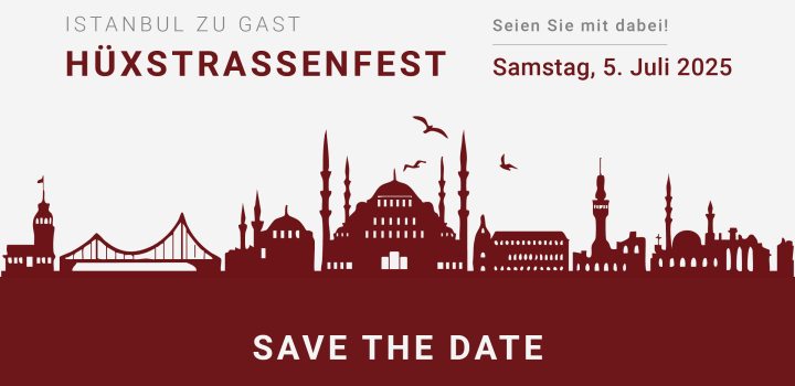 Hüxstraßenfest in Lübeck, Samstag, 5. Juli 2025: Istanbul zu Gast