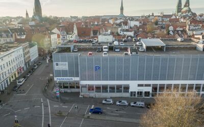 City Parkhaus Hüxstraße ist wieder geöffnet!