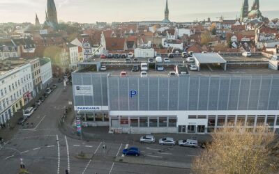 City Parkhaus Hüxstraße ist wieder geöffnet! 