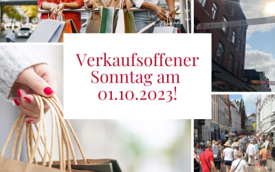 Verkaufsoffener Sonntag am 01.10.2023