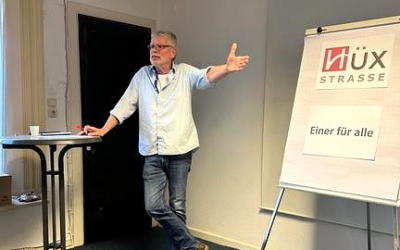 Dirk Schmidt übernimmt das Sprecheramt der IG Hüxstraße