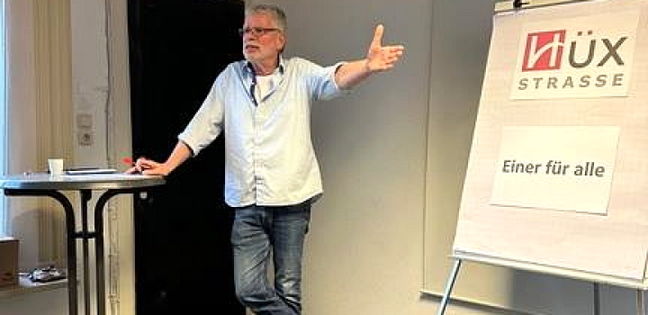 Dirk Schmidt becomes spokesperson for the Hüxstrasse Association